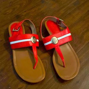 Excellent condition vibrant summer sandal.